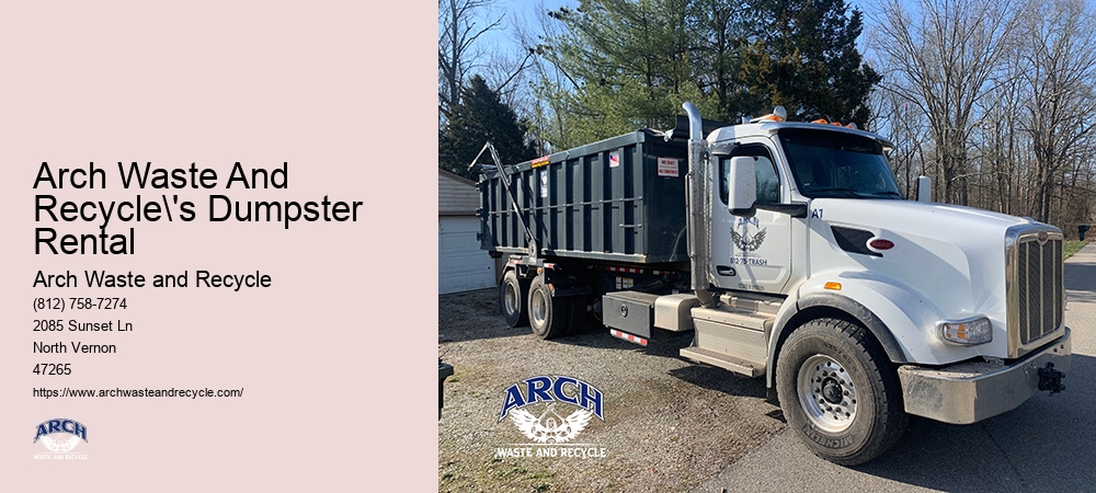 Yard Waste Dumpster
