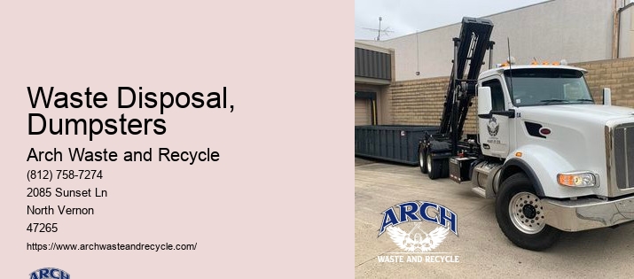 Dumpster Rental Arch Waste And Recycle
