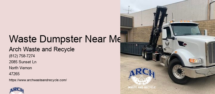 Arch Dumpster North Vernon IN